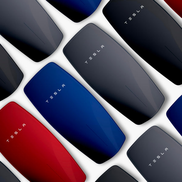 TESLA Wall Connector Color Matched Faceplate Red