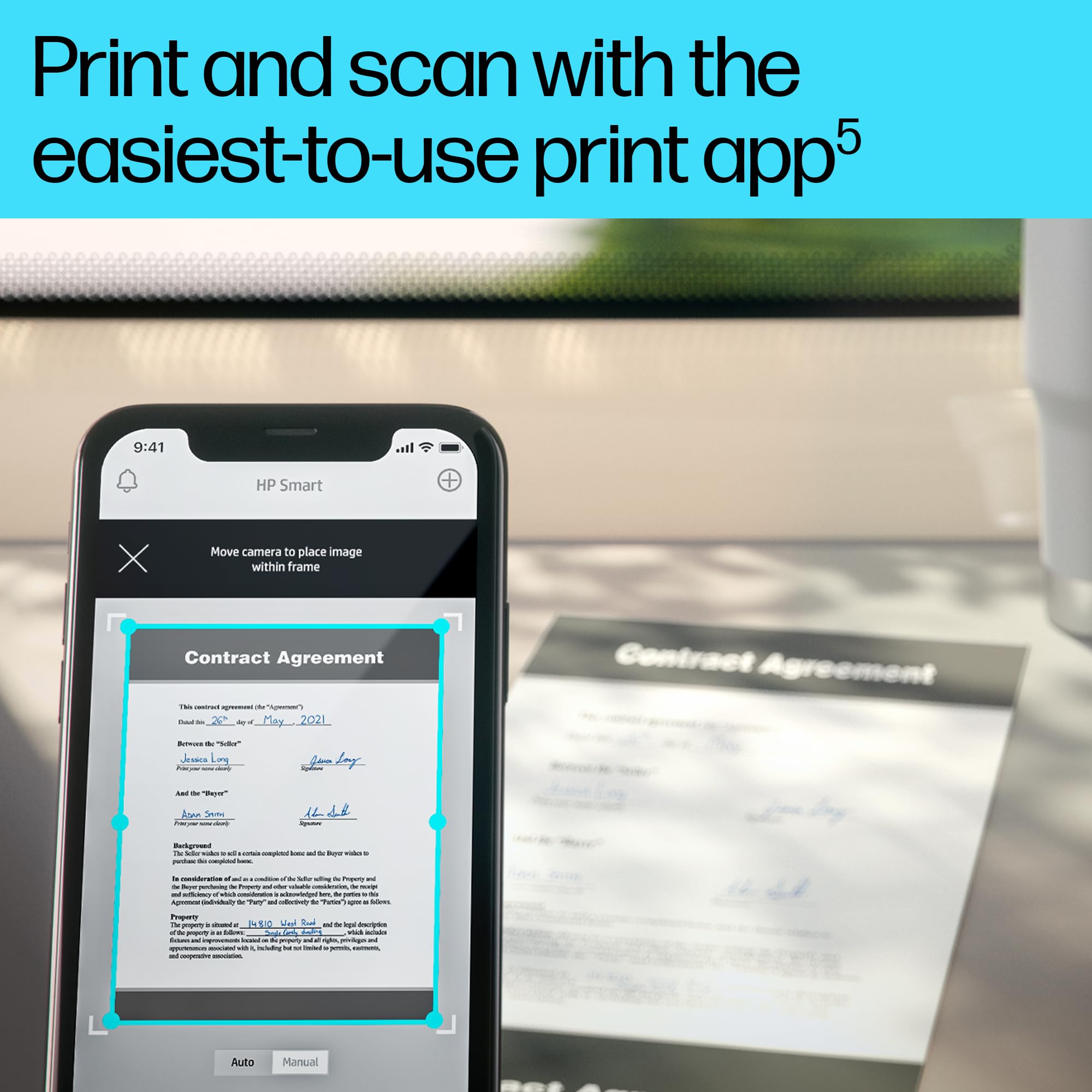 HP LaserJet M234dw Wireless Black & White Multi-function Printer | 1 Year Limited Warranty | 2-sided printing | Dual-band WI-FI with self-reset | 150-sheet input tray | HP Auto-On/ Off technology