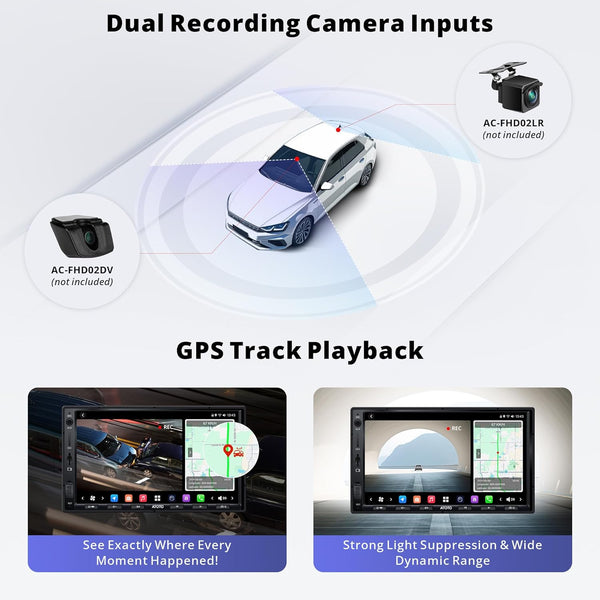 ATOTO X10 ATOTOZONE X10G2A7E 7" Android 8G+128G 2Din Car Stereo, ChatGPT AI Assistant, 4G LTE, Wireless Carplay & Android Auto, Dual Phone Connection & Bluetooth