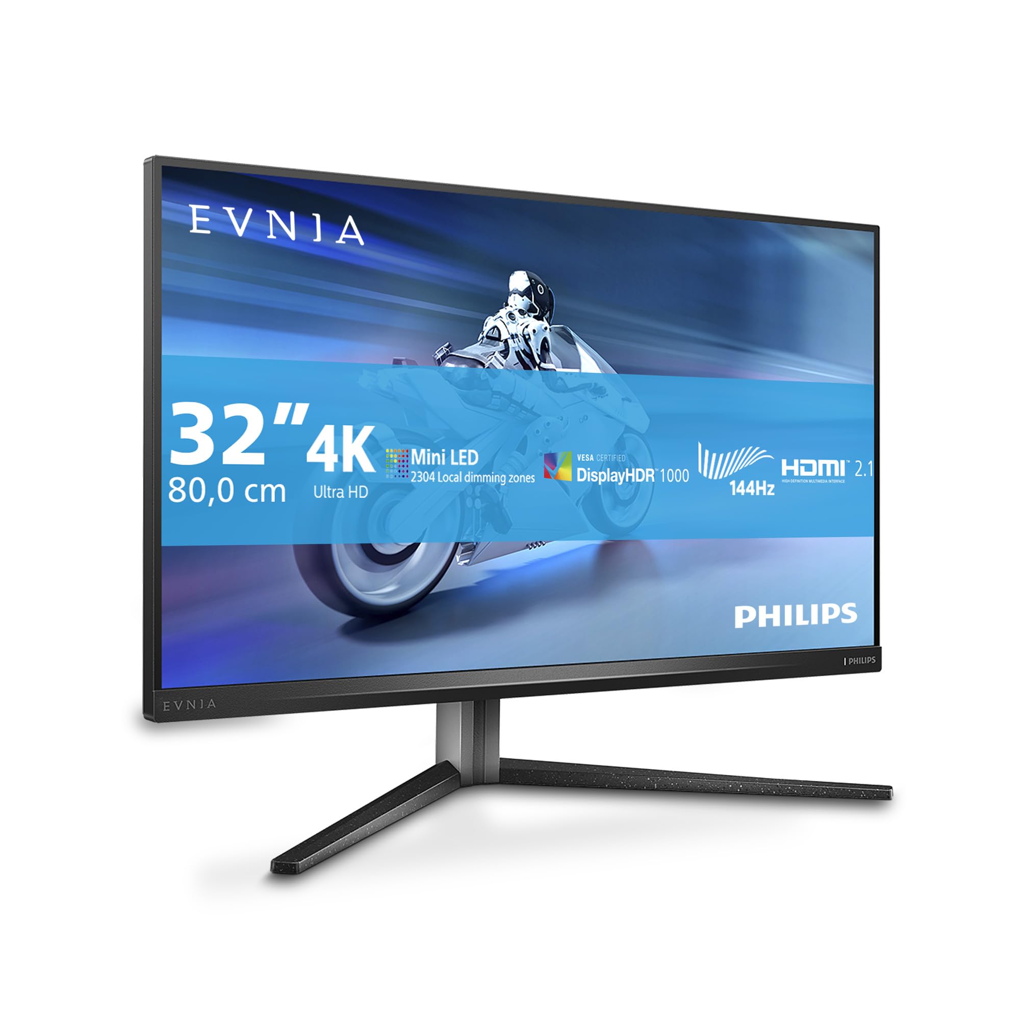 PHILIPS Evnia 32M2N6800M/00 computer monitor 80 cm (31.5") 3840 x 2160 pixels 4K Ultra HD LCD Black
