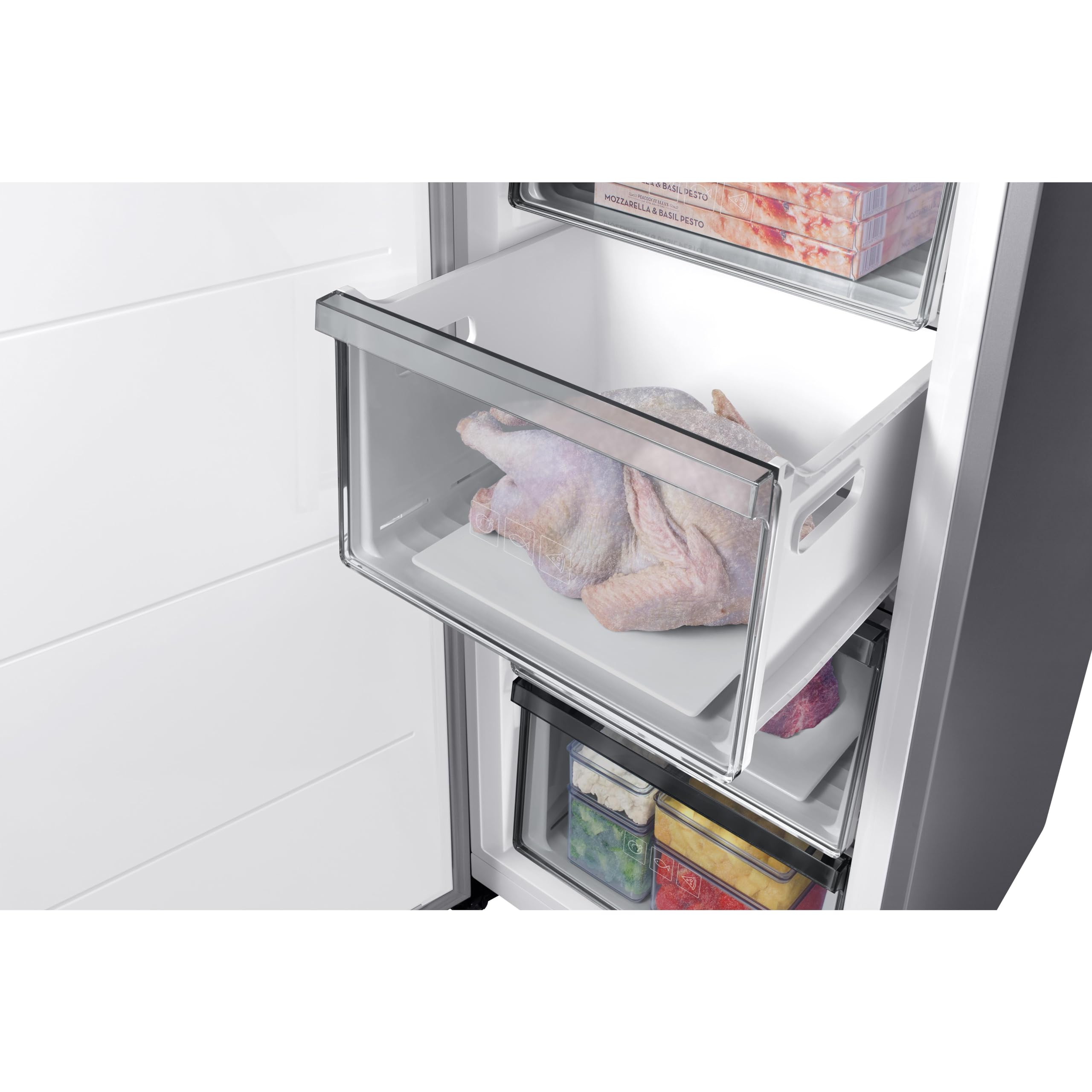 Samsung, SpaceMax, RZ32C7BD6WW/EU, 323L Smart Tall Freezer, White