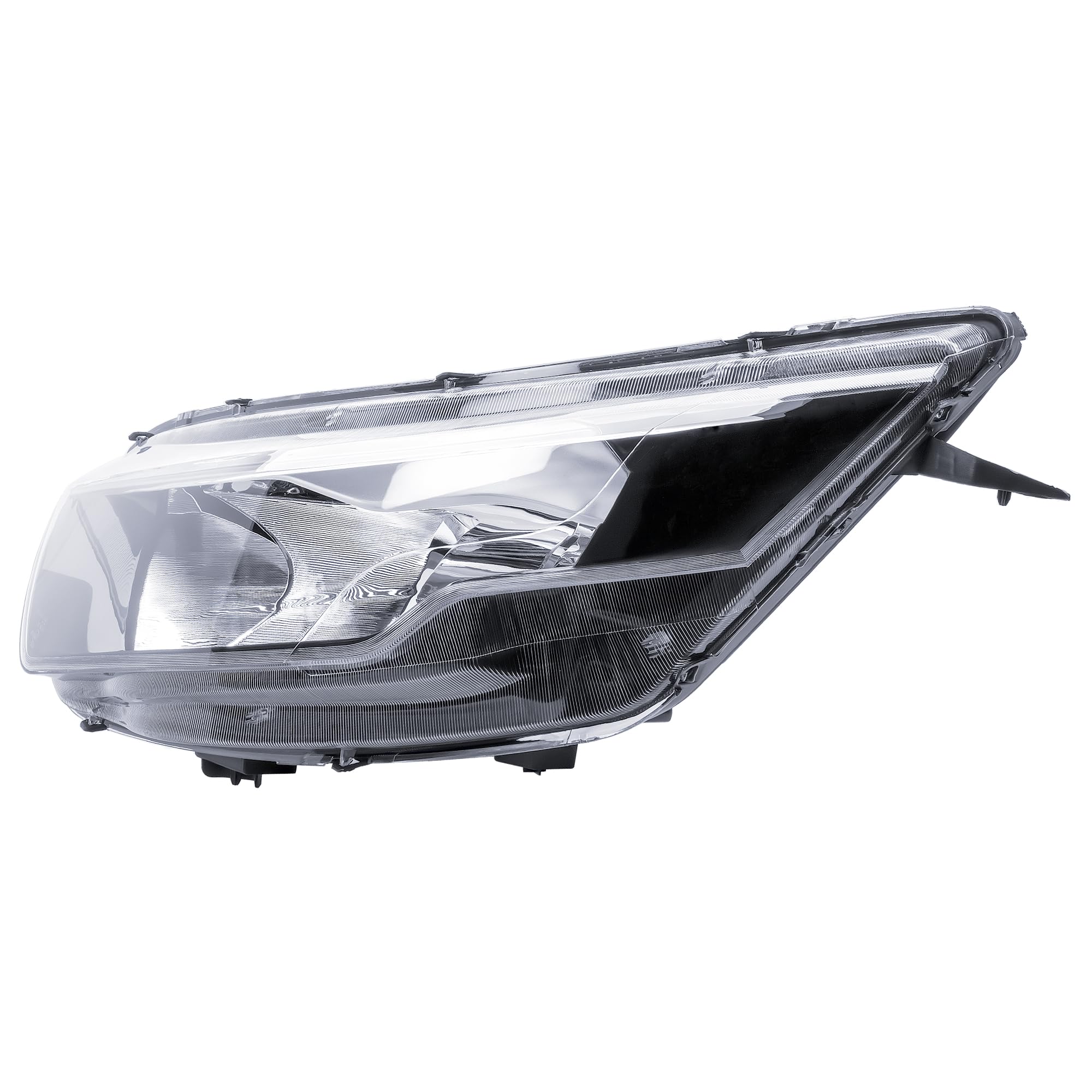 Replacement Passenger Left Side N/S Headlight Head Lamp Electric Adjustment with Round Plug for IVECO Daily 2014-2019