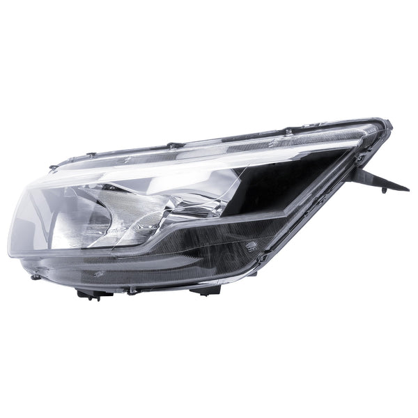 Replacement Passenger Left Side N/S Headlight Head Lamp Electric Adjustment with Round Plug for IVECO Daily 2014-2019