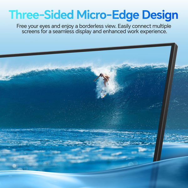 KOORUI E2711F 27 Inch FHD Monitor, Gaming 100Hz, IPS Computer Monitors, 1080P Pc Screen, Adaptive Sync, 5ms, VESA 100x100mm, Eye Care, HDMI, VGA