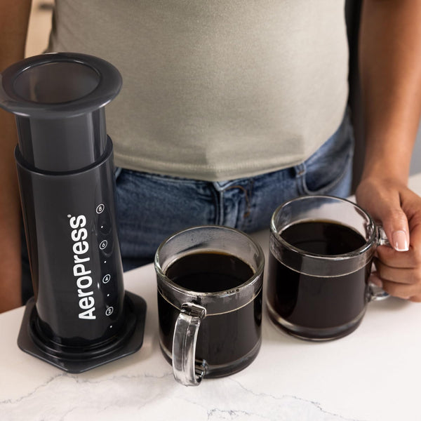 AeroPress XL Coffee Press  3 in 1 brew method combines French Press, Pourover, Espresso. Full bodied, smooth coffee without grit or bitterness. Small