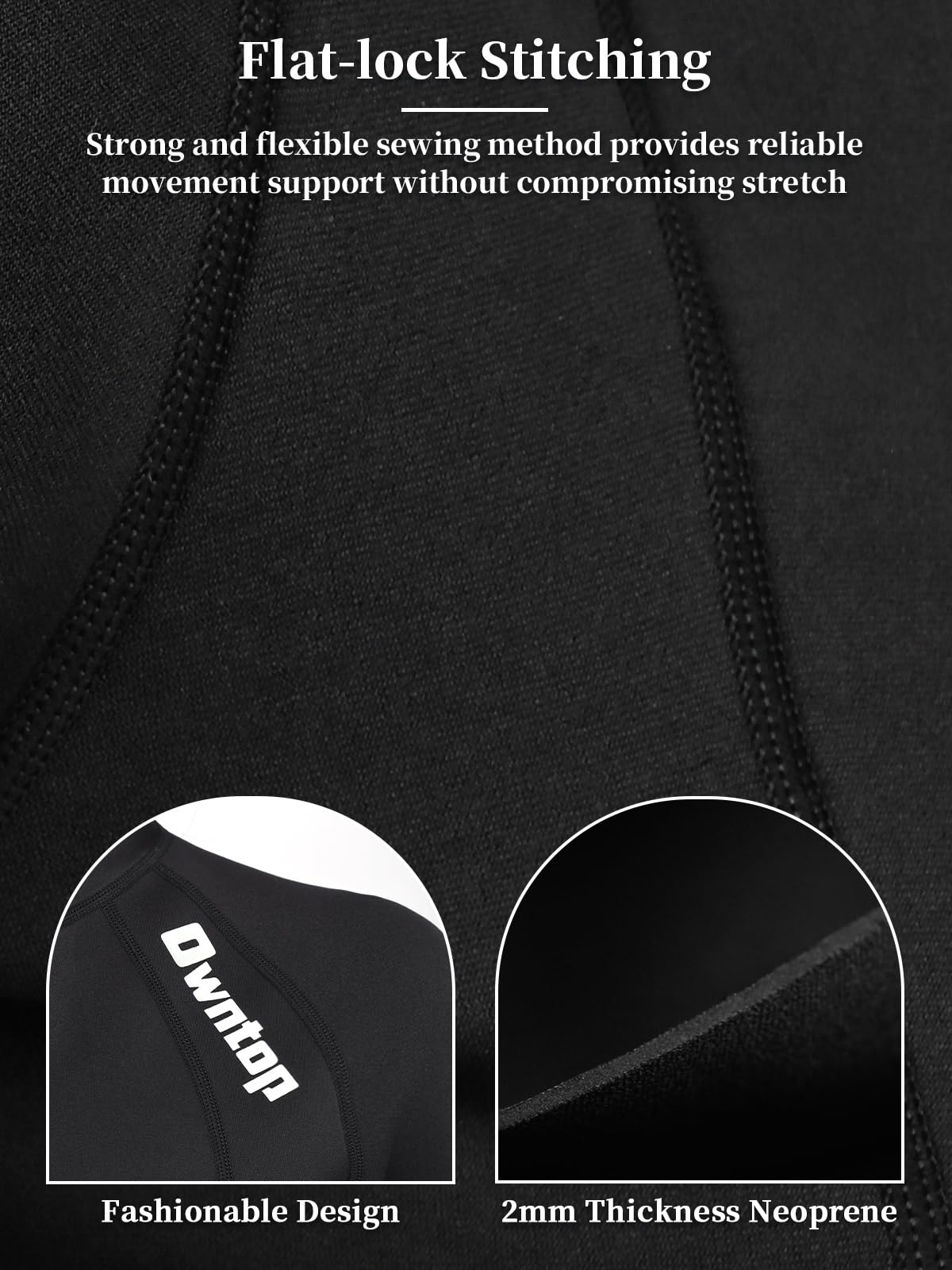 Owntop 2mm Neoprene Wetsuits Jacket for Men/Women, Long Sleeve Front Zipper, Purple, Unisex-Adults, Surfing, Scuba Diving, Paddling, Swimming