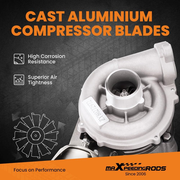 maXpeedingrods GT1544V Turbocharger 753420-5005S for Citroen C3 C4 C5 for Ford C-MAX/Focus TDCi 1.6L D DV6TED4 2003-
