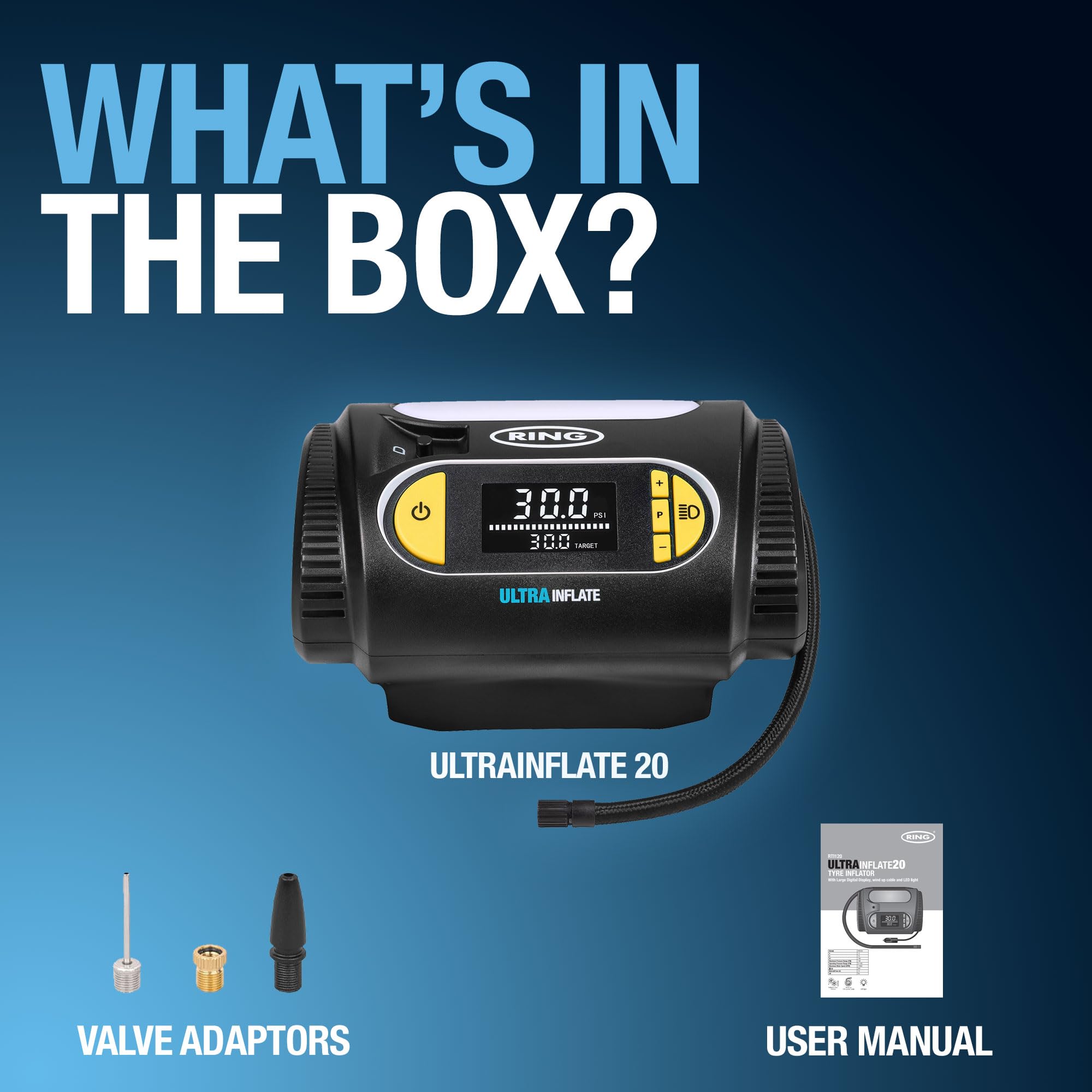 Ring Automotive Tyre Inflator Collection