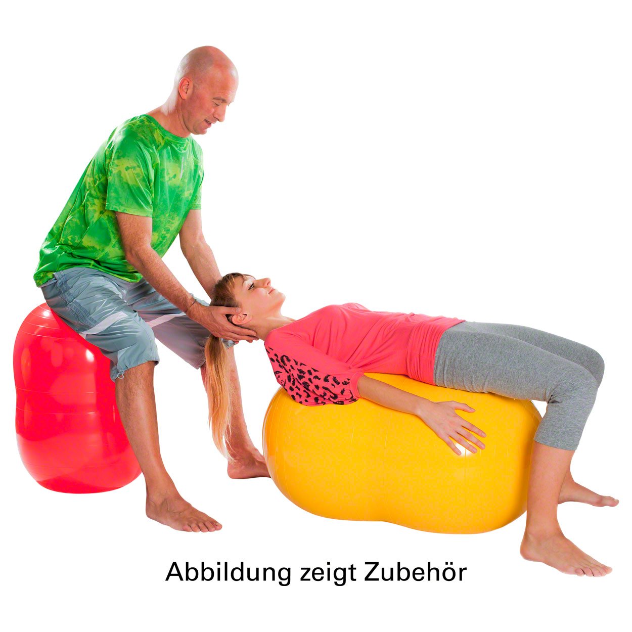 Gymnic Physio Roll 40 centimetre Ball - Red