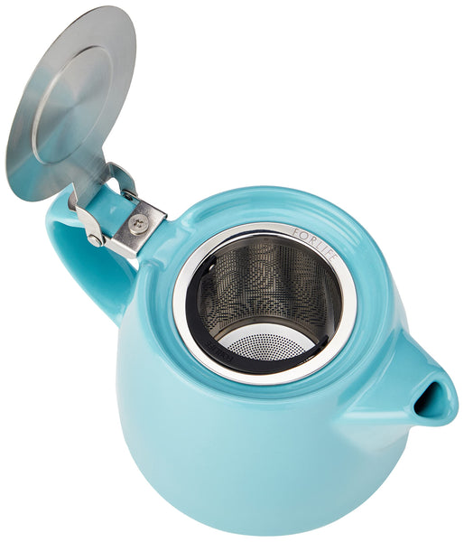 Forlife Stump Teapot 530 mL, Turquoise