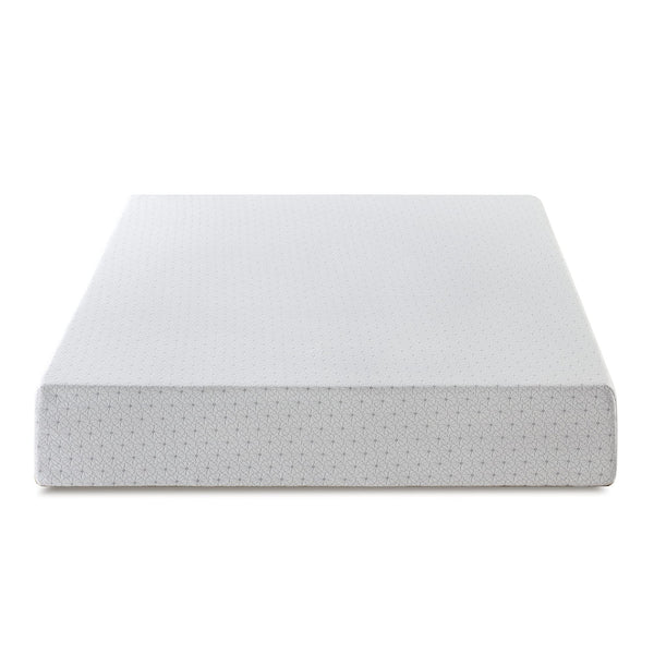 ZINUS Single Mattress - Memory Foam - 90x190cm/3x6ft - Height 13cm/5in - Medium Firmness - Orthopaedic Support with Comfort foam - Green tea Designed in UK standards