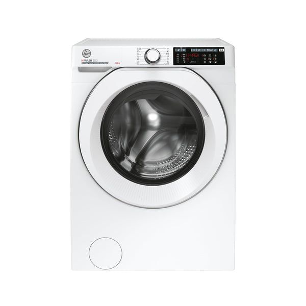 Hoover H-WASH 500 10kg Freestanding Washing Machine, 1400 RPM, A Rated, ECO‑Power Inverter Motor, hOn App, 60 Programmes, Care Dose, Power Care System, White, 60x59x85 cm ‑ HW 410AMC/1-80