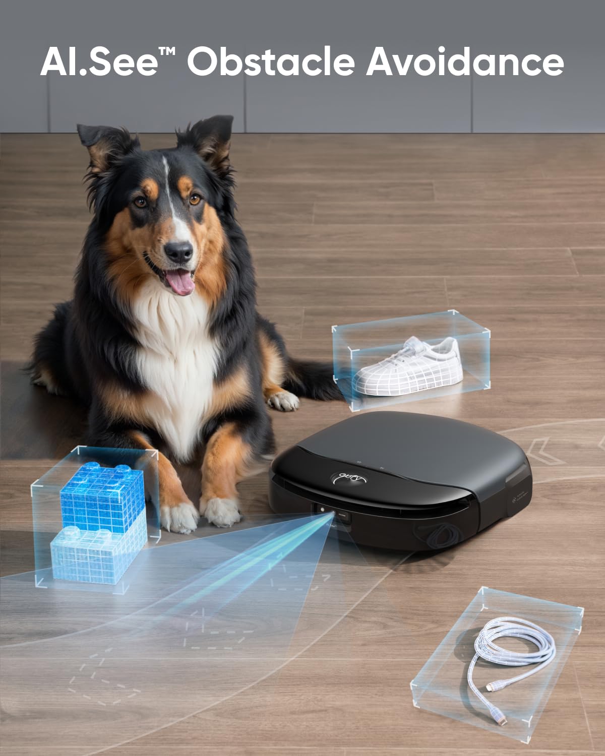 eufy Omni S1,Robot Vacuum Cleaner with Mop, Incredible Suction, All-in-One Station, Smart Obstacle Avoidance, Lift Mop, Wi-Fi, App, Alexa, Corner-to-Edge Deep Cleaning