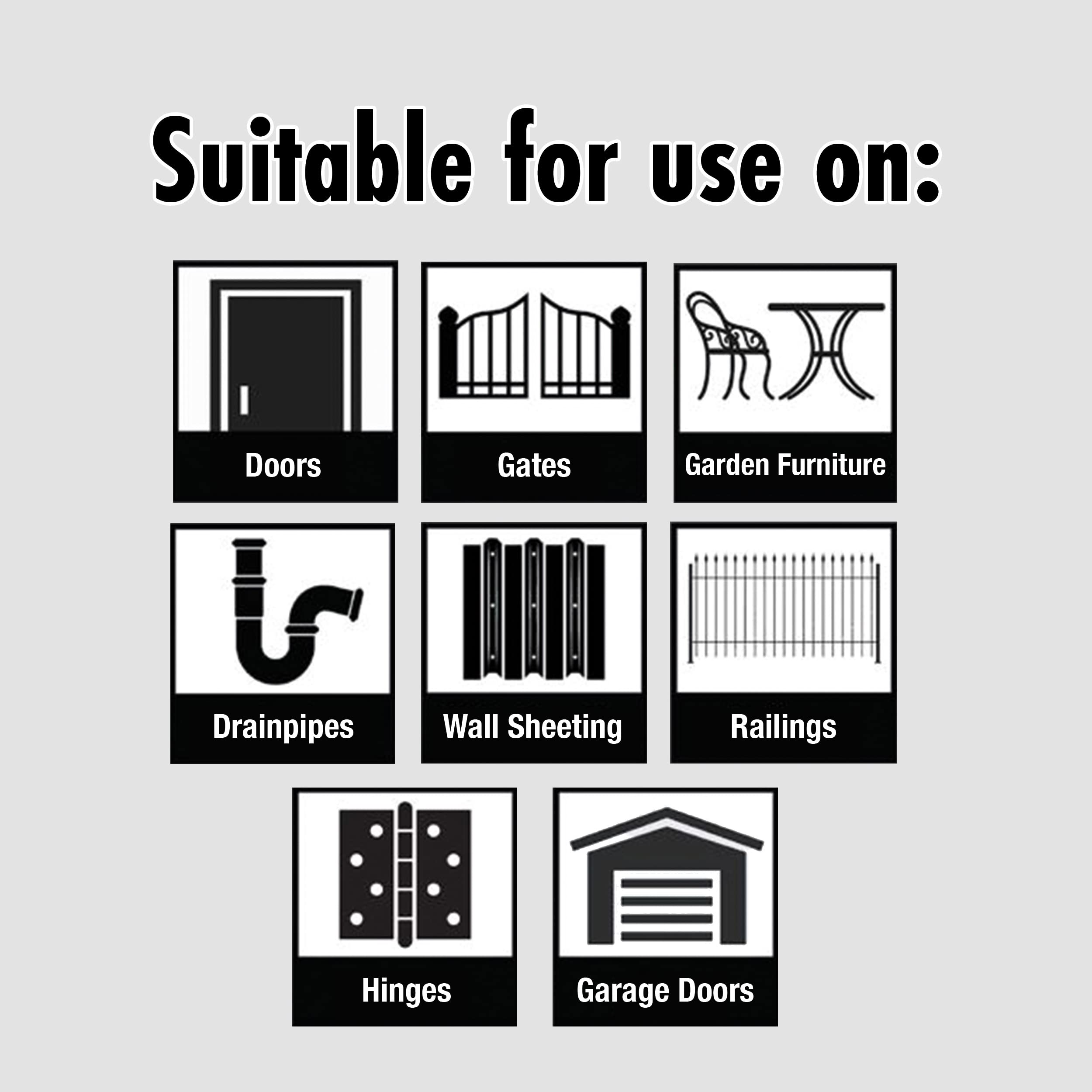 Nitromors Anti-Rust Metal Primer Fast Drying Rust Resistant for Water & Oil Based Topcoats, Red Oxide, 250 ml