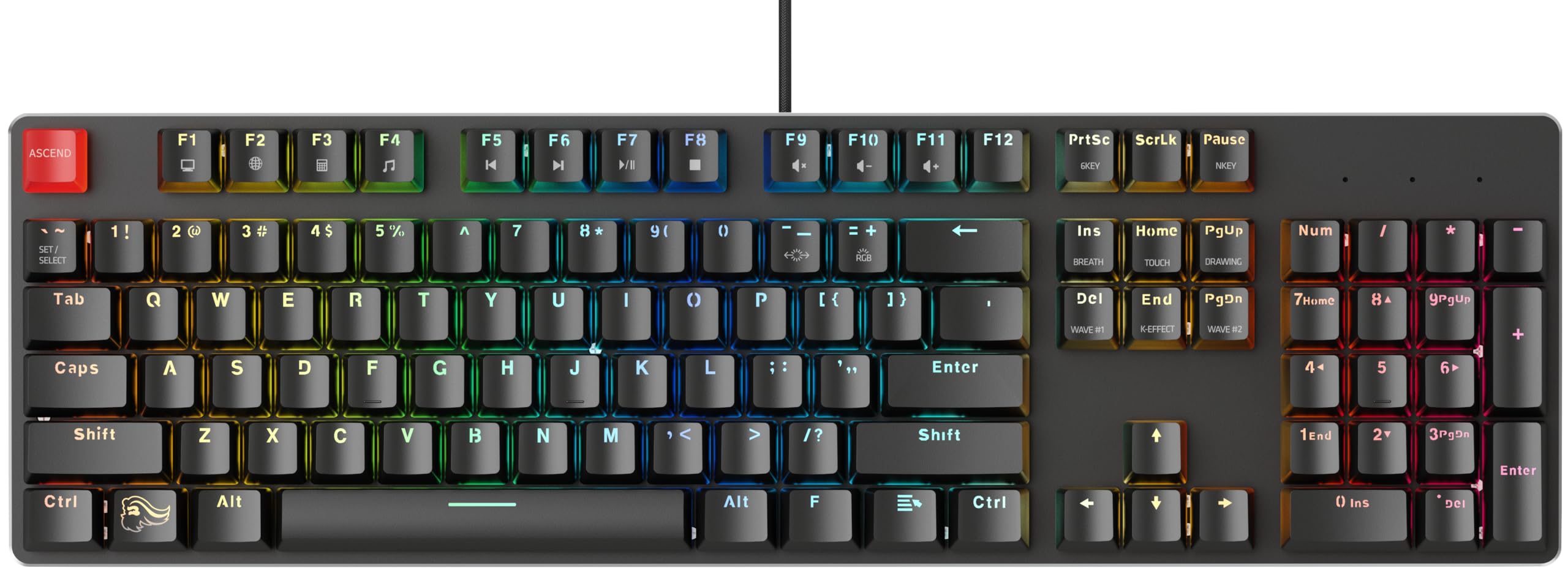 Glorious Gaming GMMK Compact 60%, Barebones (Frame Only) - Mechanical Gaming Keyboard, Per Key RGB, Hotswap & Customisable, International/ISO Layout - Black