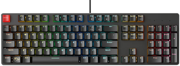 Glorious Gaming GMMK Compact 60%, Barebones (Frame Only) - Mechanical Gaming Keyboard, Per Key RGB, Hotswap & Customisable, International/ISO Layout - Black