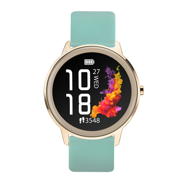 Sekonda Flex Womens Smart Watch with Heart Rate and Sleep Monitor, Daily Activity, Sports, Music, Weather and Message Functions with Silicone Strap, 42 mm