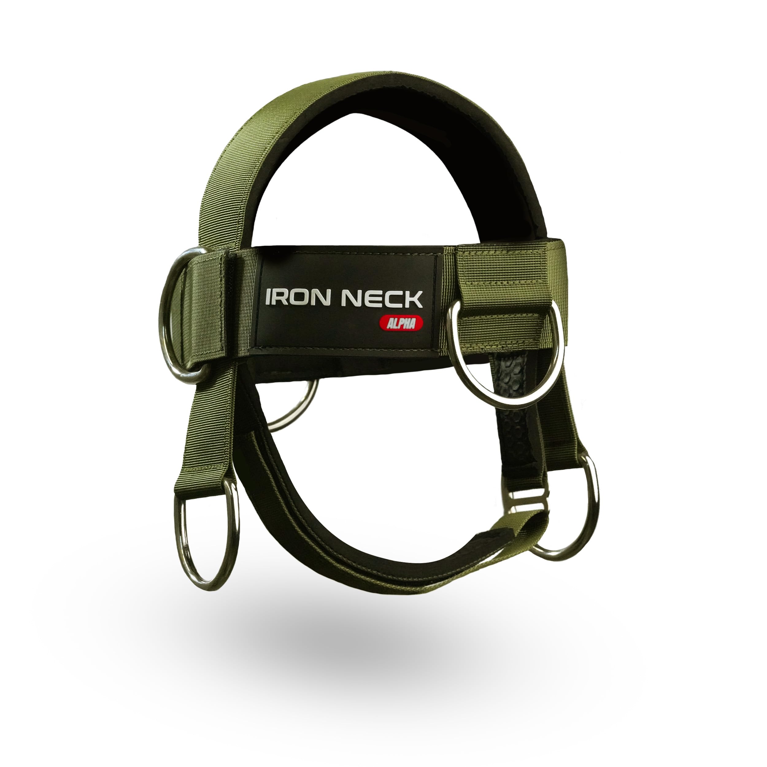 Iron Neck Alpha Harness - Advanced Adjustable Head and Chin Strap - Ultimate Neck Trainer for Home and Gym