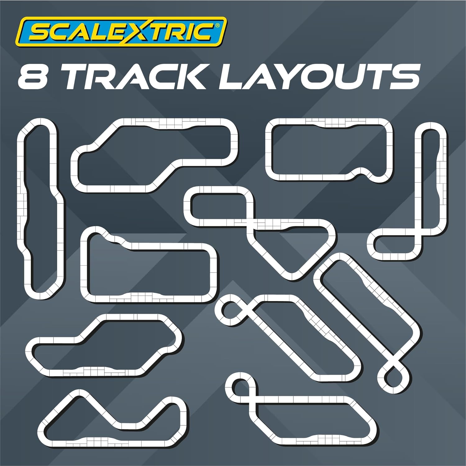 Scalextric Digital Racing Track Sets for Kids - ARC PRO: Pro Platinum Race Set - App Controlled Electric Kids Race Track Ages 8+, Slot Car Race Tracks, Multi-Car Racing & Lane Changing - 1:32 Scale