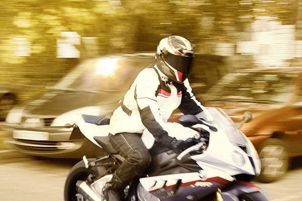 Jet Men's Waterproof Motorcycle Jacket with Aquatex Textile Armour