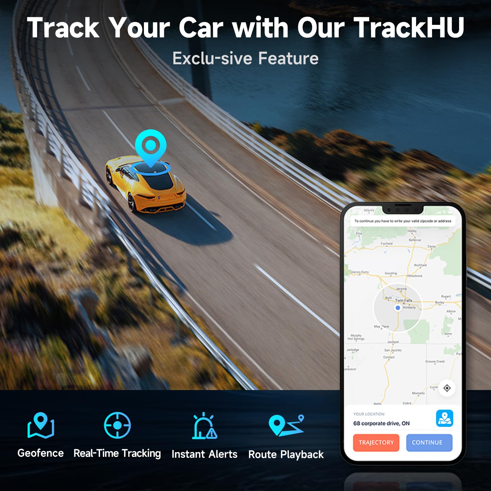 A5L 10.1inch Android Double DIN Car Stereo, WiFi/Bluetooth/USB Tethering, Wireless CarPlay/Android Auto, Touchscreen Car Radio, 24B-EQ DSP, MirrorLink, 2G+32G, FM/RDS, AI Chat, GPS Tracking