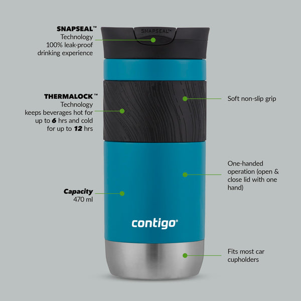 Contigo Byron SNAPSEAL™ Travel Mug, 470 ml