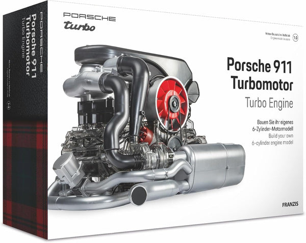 Porsche 911 Turbomotor: Bauen Sie Ihr eigenes 6-Zylinder-Motormodell