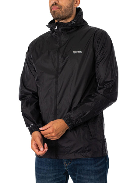 Regatta Mens Waterproof Pack-it III Jacket Breathable Lightweight Windproof Stuff Sack