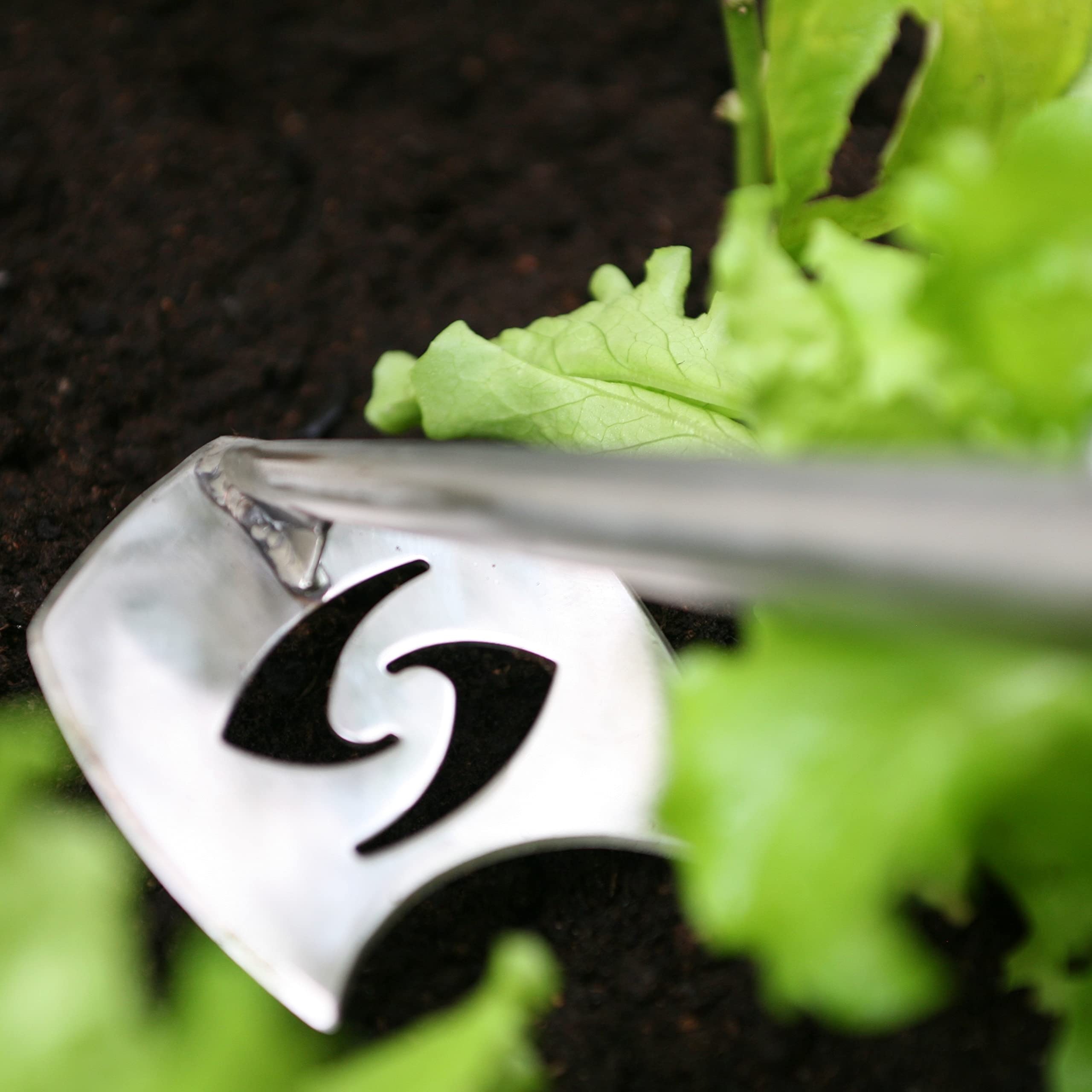 Haxnicks Speed Hoe Garden Tool | Easy To Use Garden Hoe | Silver, L1.7m, 12cm Diameter, Tool010101