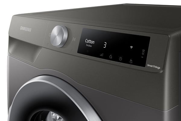 Samsung Series 6 DV90T6240LH/S1 with OptimalDry™, Freestanding Heat Pump Tumble Dryer, 9 kg, White, A+++ Rated