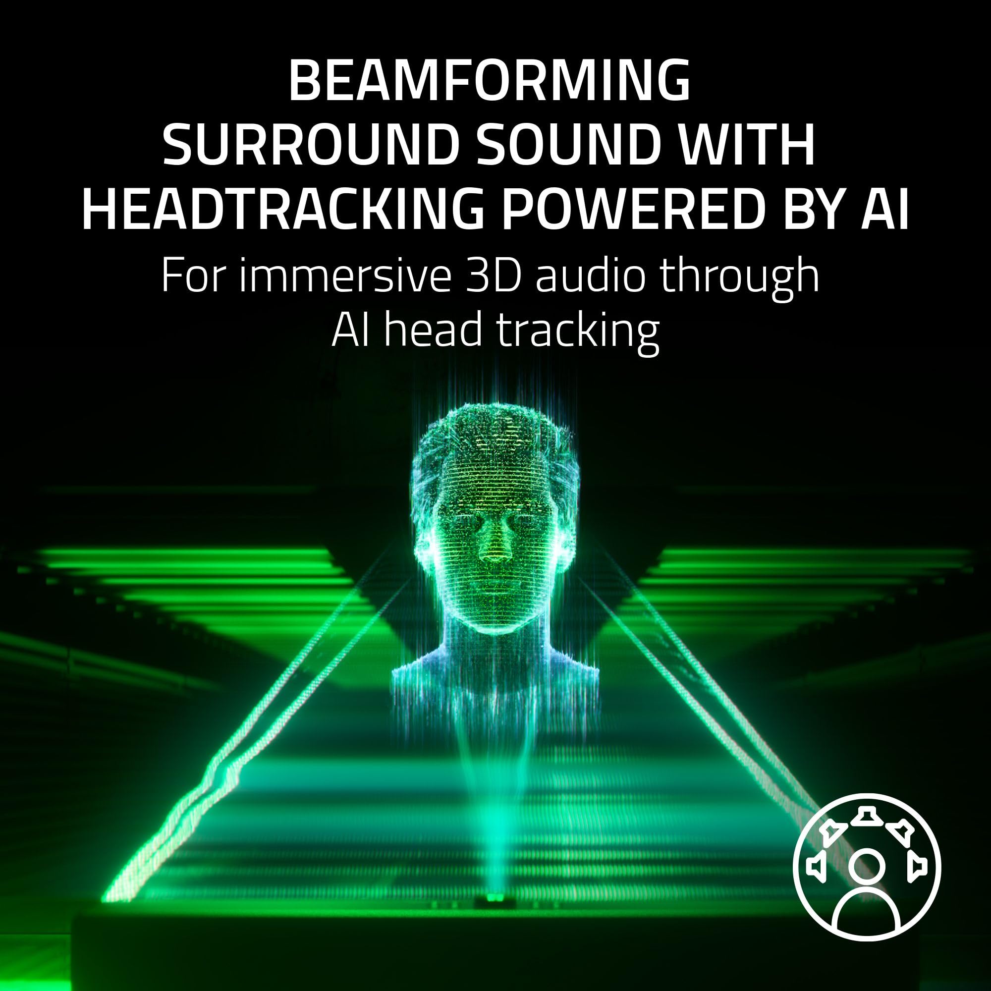 Razer Leviathan V2 X - PC Gaming Soundbar (Full-Range Drivers, Compact Desktop Form Factor, USB Type C Power and Audio Delivery, Bluetooth 5.0) Black