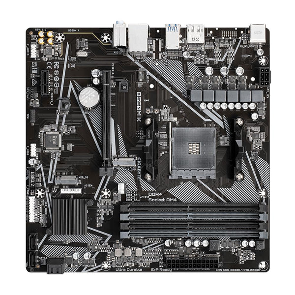Gigabyte B550 AORUS ELITE V2 Motherboard - Supports AMD Ryzen 5000 Series AM4 CPUs, 12+2 Phases Digital Twin Power Design, up to 4733MHz DDR4 (OC), 2xPCIe 3.0 M.2, 2.5GbE LAN, USB 3.2 Gen1
