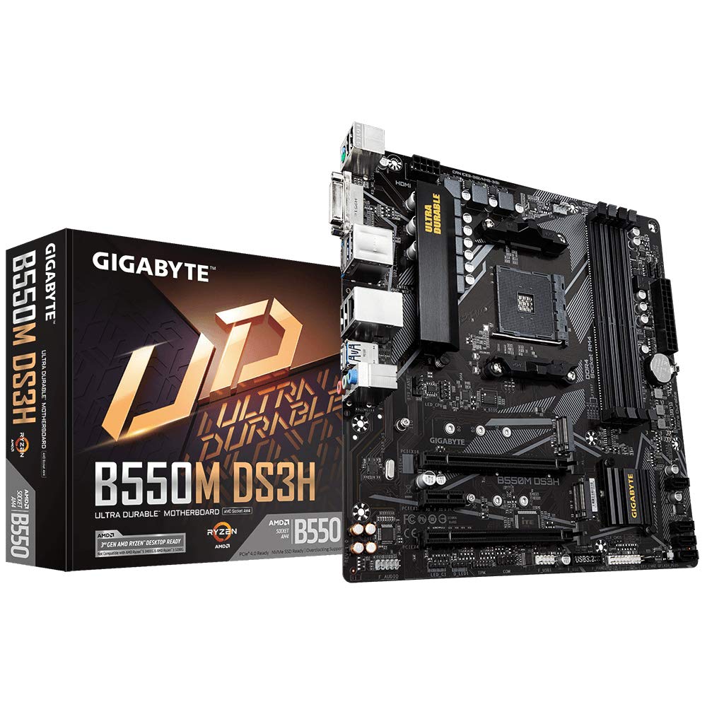 Gigabyte B550 AORUS ELITE V2 Motherboard - Supports AMD Ryzen 5000 Series AM4 CPUs, 12+2 Phases Digital Twin Power Design, up to 4733MHz DDR4 (OC), 2xPCIe 3.0 M.2, 2.5GbE LAN, USB 3.2 Gen1