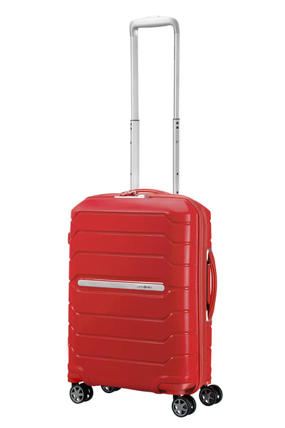 Samsonite Flux - Spinner L, Expandable Suitcase, 75 cm, 99/111 L, Red (Red)