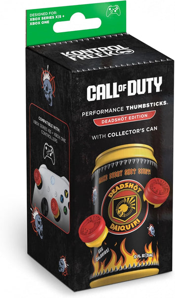 KontrolFreek Call of Duty® Deadshot Daiquiri Performance Thumbsticks™ - Collector’s Can Edition - CoD DeadShot Perk Xbox Kit