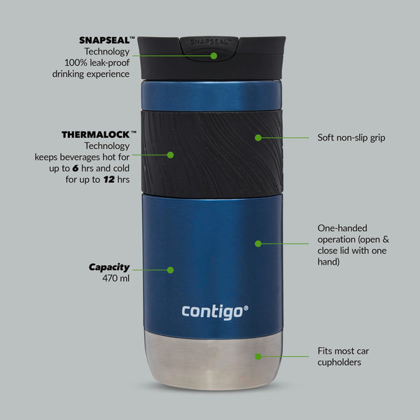 Contigo Byron SNAPSEAL™ Travel Mug, 470 ml