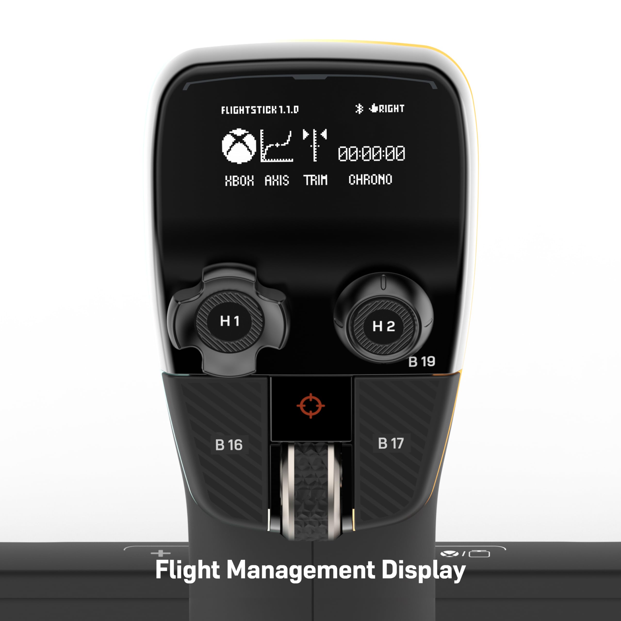 Turtle Beach VelocityOne Flightdeck - Universal HOTAS Simulation Joystick & Throttle with Touch Display, Stick Mounted HUD and Contactless Sensors for Air and Space Combat on Windows 10 & 11