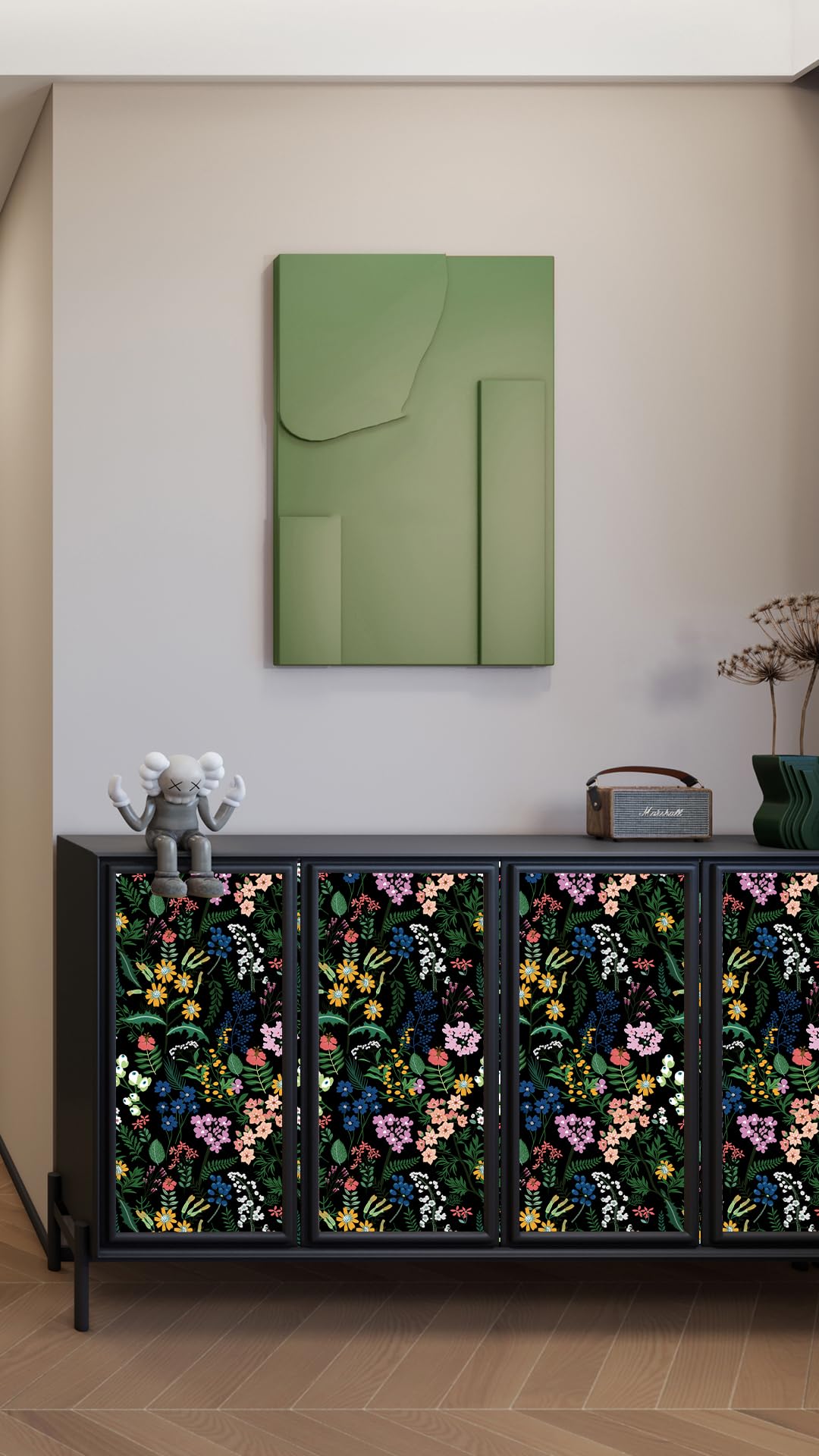 myforHD Self-Adhesive Wood Grating Wallpaper Wood Stripe Grain Natural Wooden Slats Wallpaper Peel and Stick Contact Paper PVC Vinyl Film Removable Waterproof