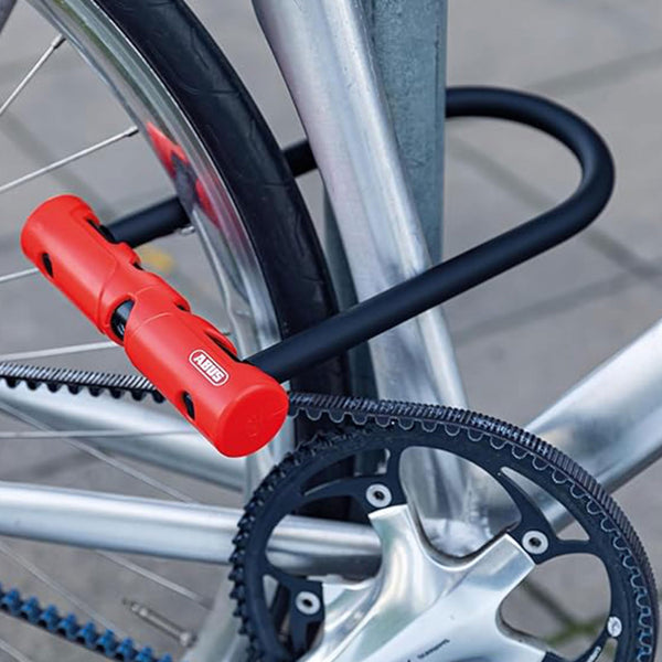 ABUS Ultimate 420 U-lock + USH holder + Cobra 10/120 security cable - Bike lock set - security level 12 - Black/Red