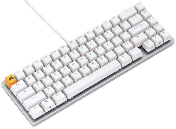 Glorious Gaming GMMK 2 Full Size (96%) - Mechanical Gaming Keyboard, Aluminium Frame, Customisable, Doubleshot Caps, Fox Switches, Per Key RGB, Full NKRO, English UK QWERTY Layout - Pink