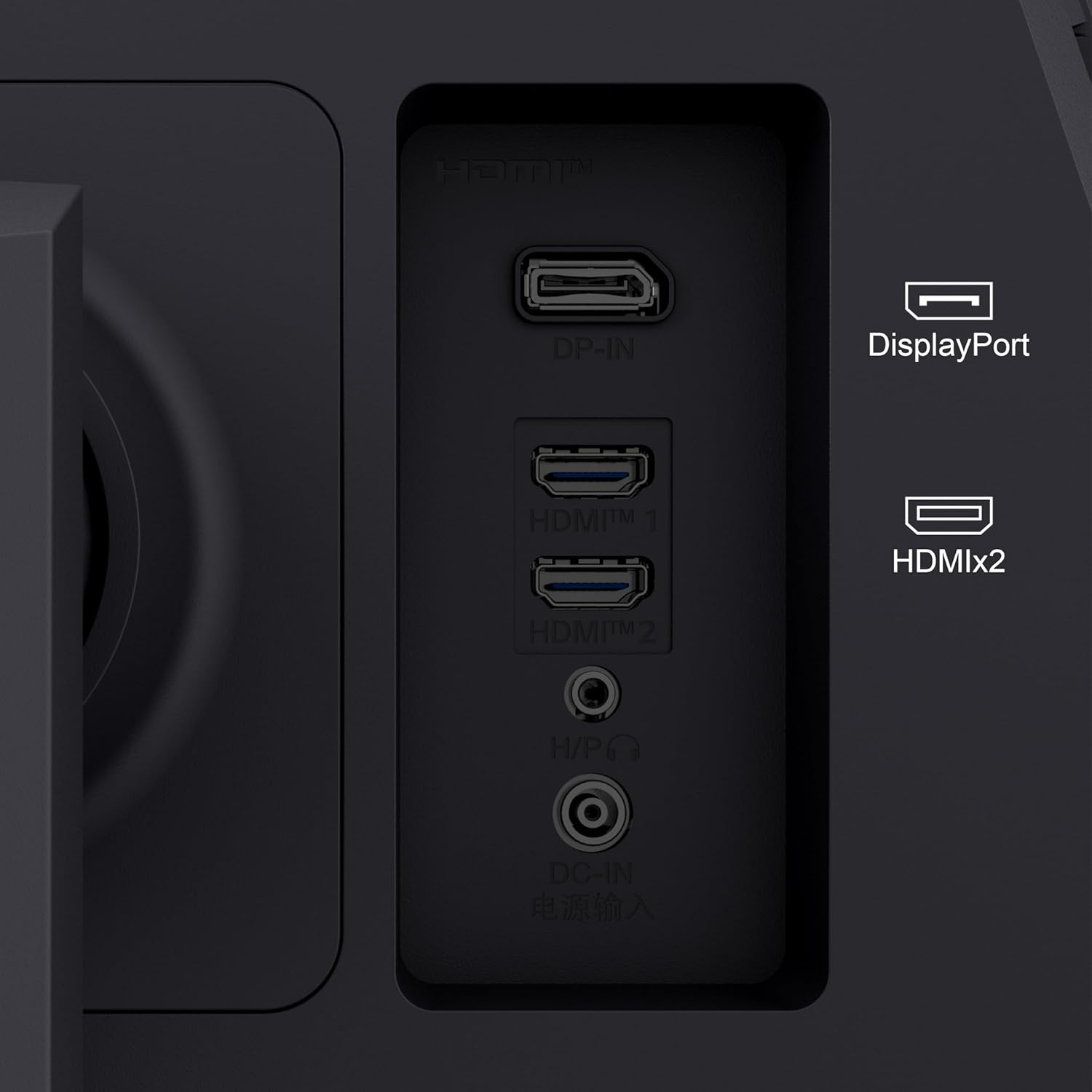 LG UltraGear Gaming Monitor 27GS75Q, 27 inch, 1440p, 180Hz, 1ms Response Time, IPS Display, HDR 10, NVIDIA G-Sync compatible & AMD FreeSync, Smart Energy Saving, DisplayPort, HDMI