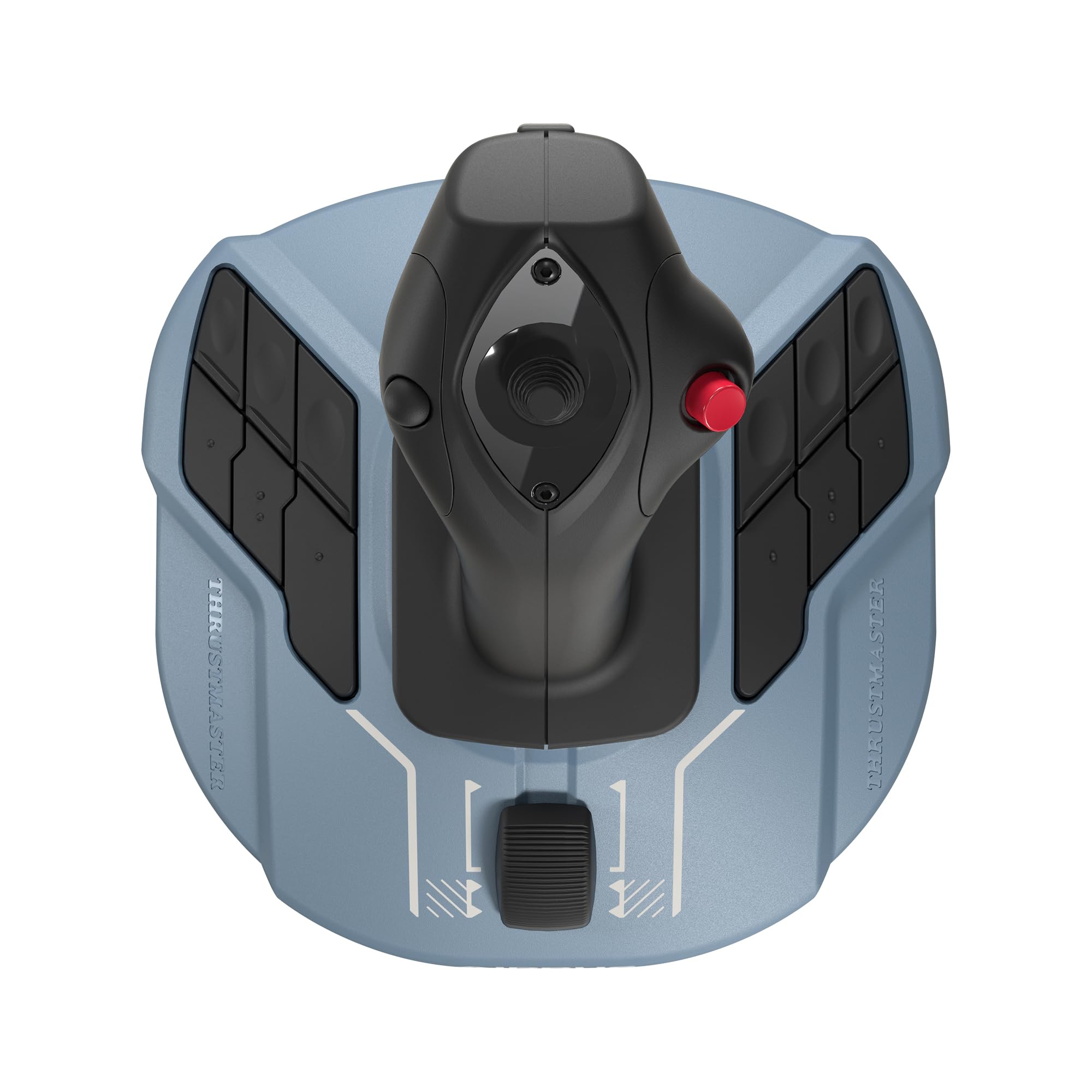 Thrustmaster TCA Sidestick Airbus Edition - Ergonomic Flight Stick with 12 Remappable Buttons and Thrust Reverser for PC