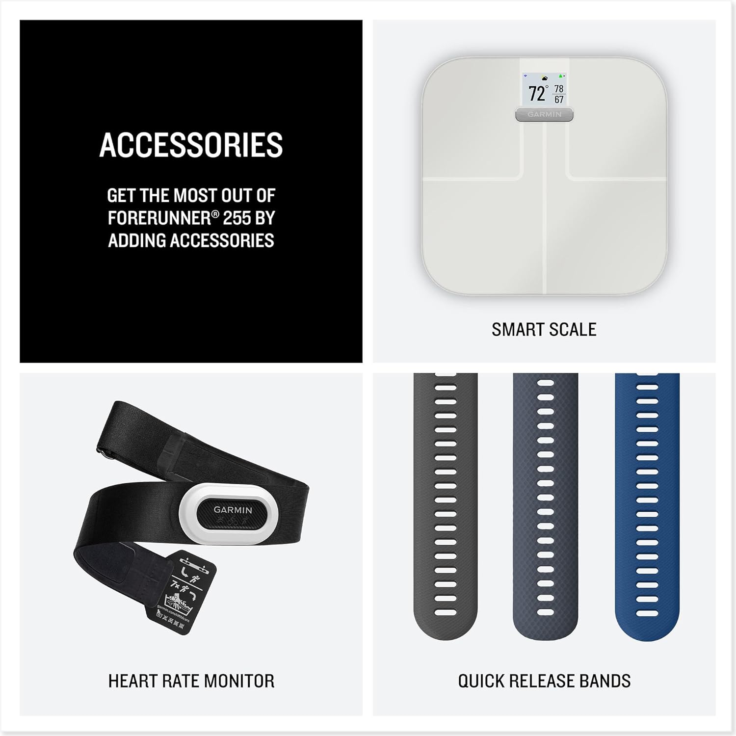 Garmin [Renewed Forerunner 255 Music GPS 46mm Running Smartwatch, Lightweight, Music Storage, Advanced Training & Insights, Safety & Tracking Features, up to 14 days Battery Life, Black (Renewed)