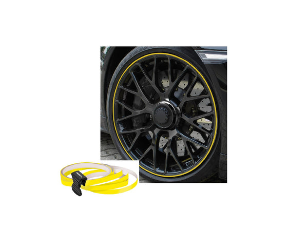 Foliatec FT34388 PIN-Striping rim design orange - Width 6mm: 4x2,15 meter