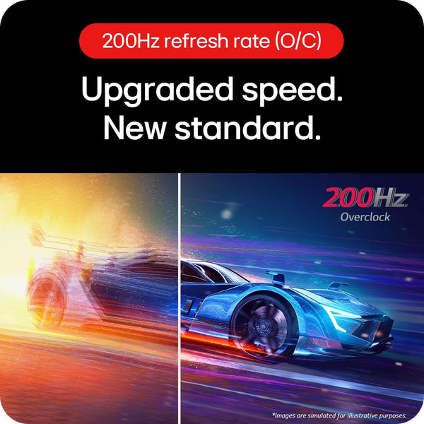 LG UltraGear Gaming Monitor 27GS75Q, 27 inch, 1440p, 180Hz, 1ms Response Time, IPS Display, HDR 10, NVIDIA G-Sync compatible & AMD FreeSync, Smart Energy Saving, DisplayPort, HDMI