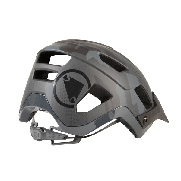 Endura Men's Hummvee Plus Helmet, Grey Camo, S-M