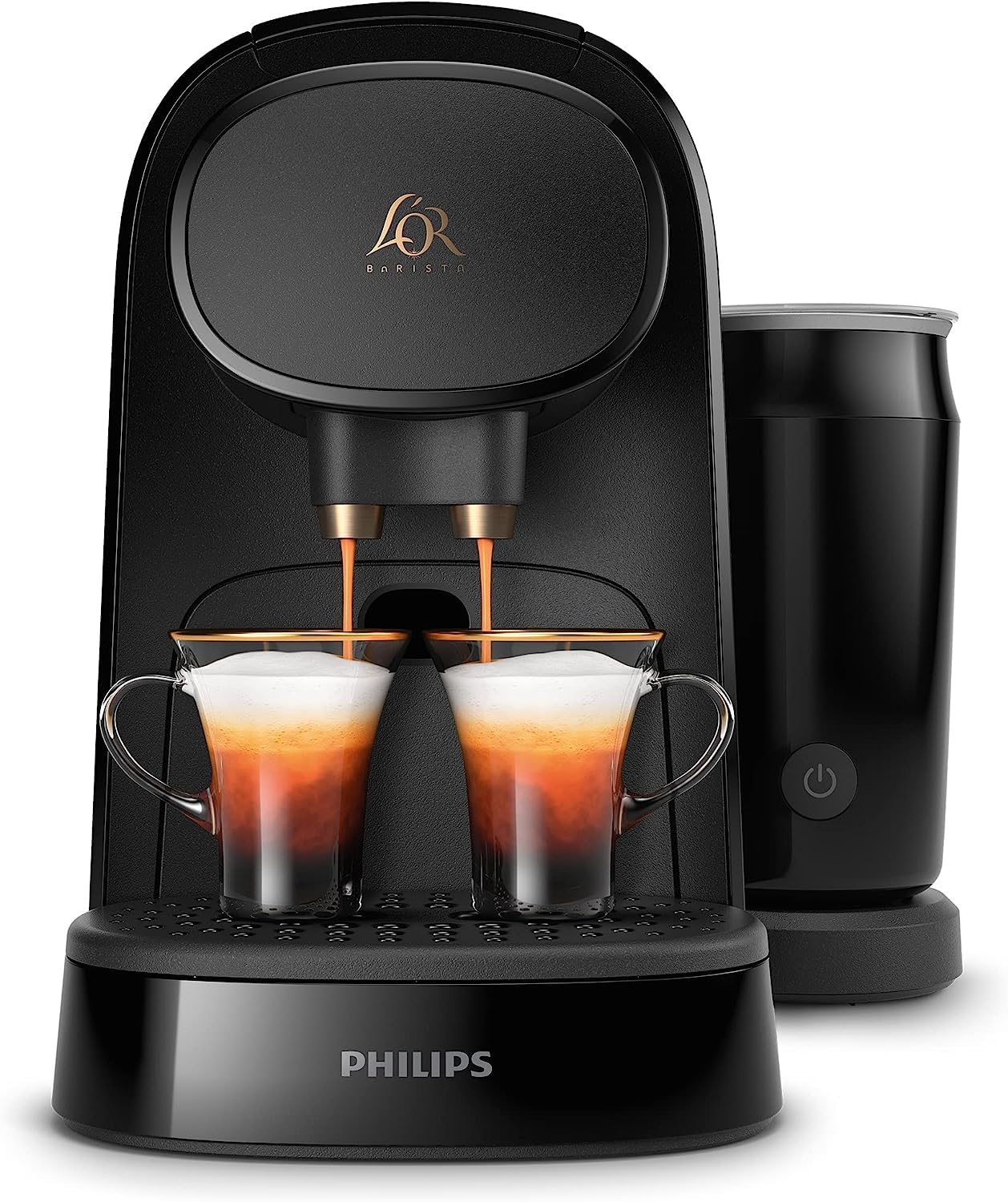Philips L'OR BARISTA Sublime Coffee Capsule Machine, for Double or Single Capsule, Red (LM9012/50)