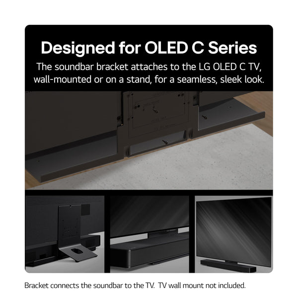 LG USC9S Bluetooth Soundbar for TV with Dolby Atmos & Wireless Subwoofer 3.1 channel