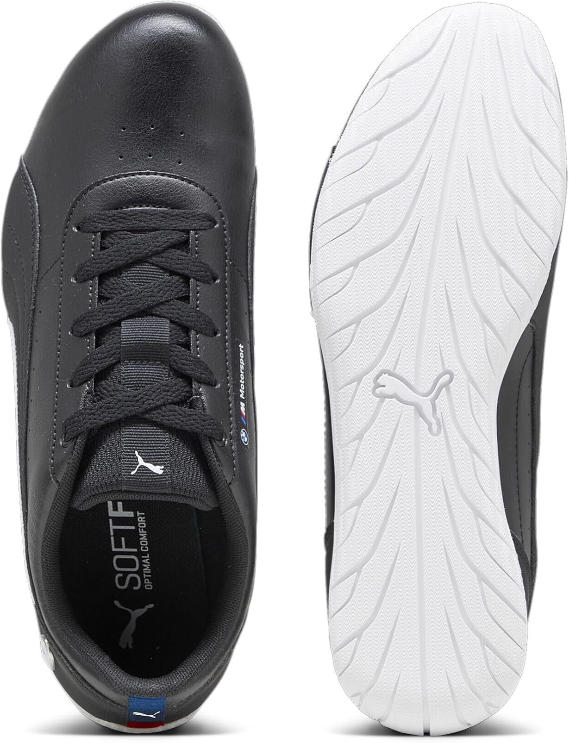PUMA BMW M Motorsport Neo Cat Motorsport Shoes, Black White, 9.5 UK