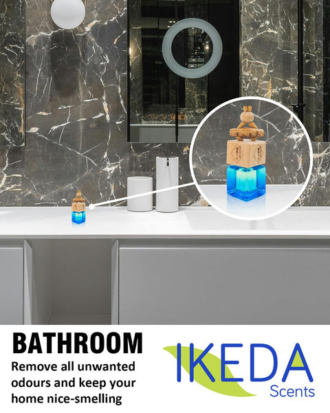 Car Air Fresheners for Men | Air Fresheners with Odour Eliminator Technology | Long Lasting Fragrance Car Accessories for Men | Strong Scents Perfume Diffusers (10ml Dark Night)